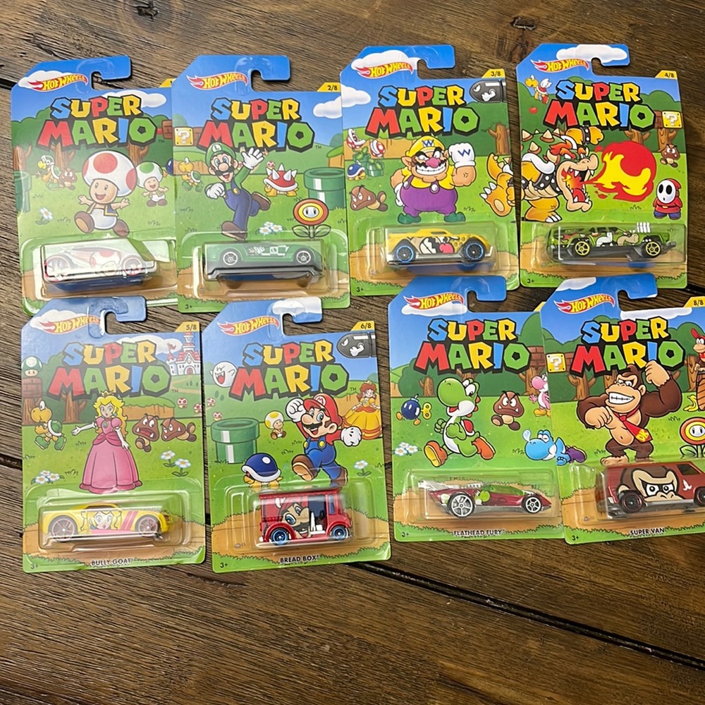 Mario Kart Hot Wheels set